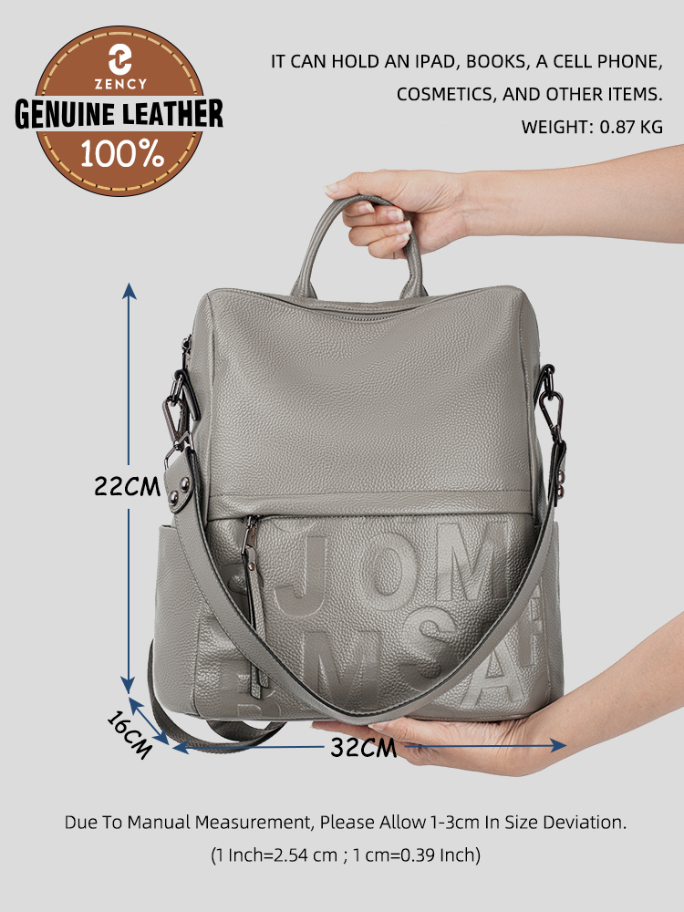 Sac à dos Zency Premium en cui - Fashion Backpack Women avis et prix