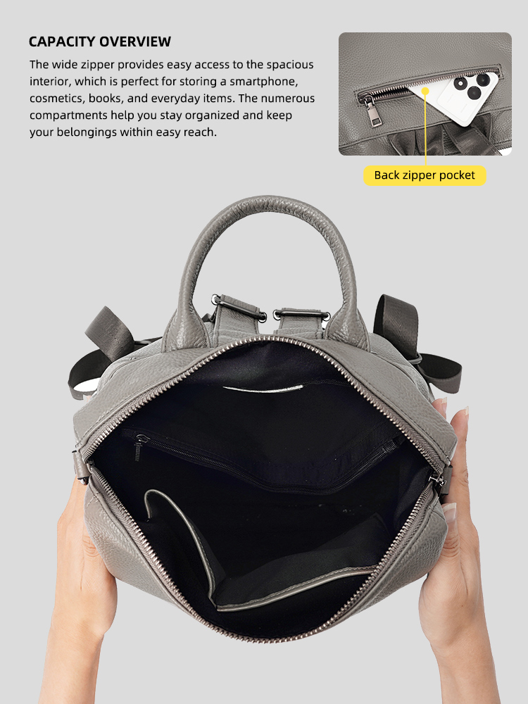 Sac à dos Zency Premium en cui - Fashion Backpack Women avis et prix